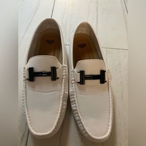 Men’s Royal Shoes White Loafers